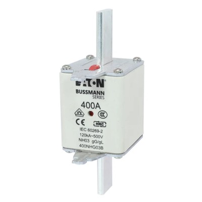 Eaton 400A Centred Tag Fuse NH03 500V ac NH03