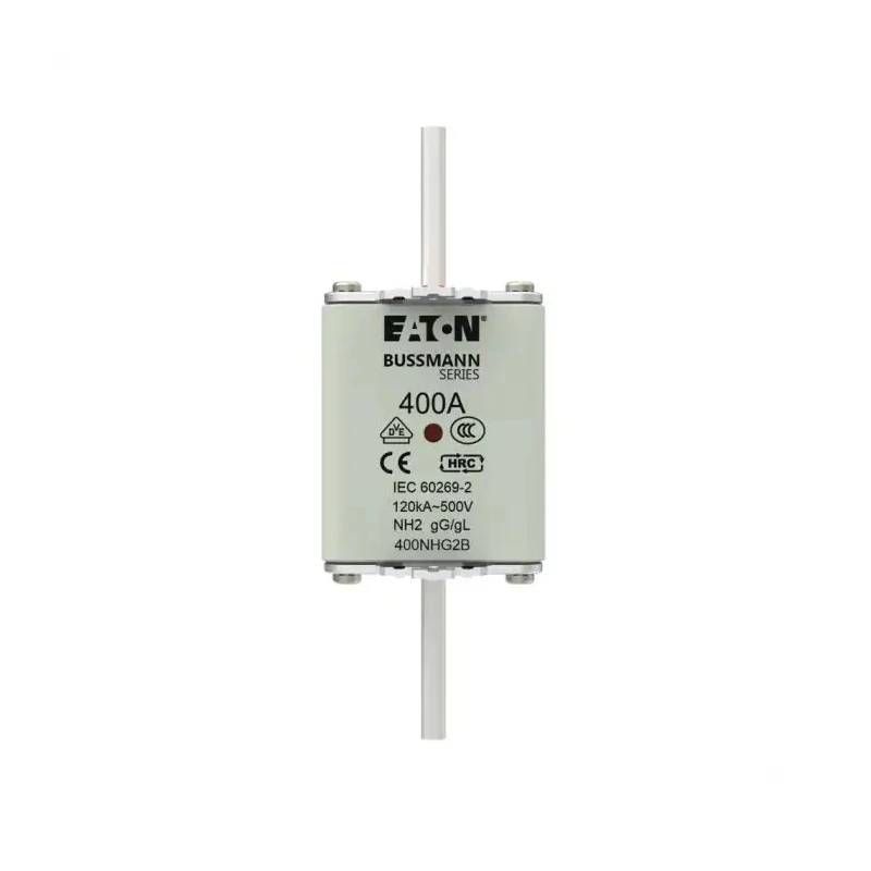 Eaton NH Fuse 400A Current Rating 500V Voltage NH2 Size High Rupture Capacity 400NHG2B