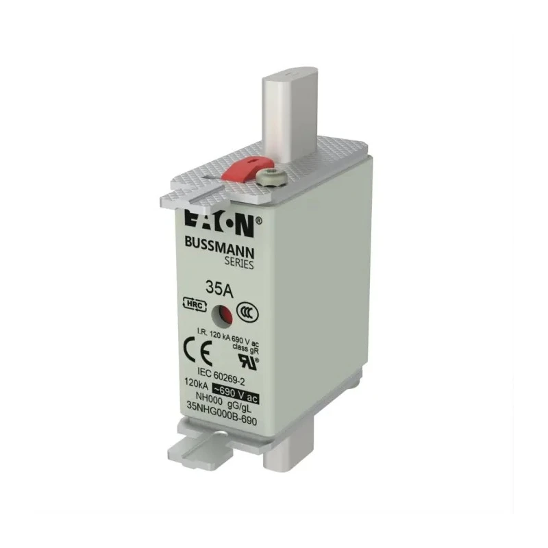 Eaton 35A NH Fuse 79 mm x 51 mm x 21 mm 690V AC General Purpose Industrial Fuse 35NHG000B-690