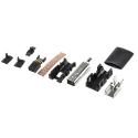 TE Connectivity Type I Cable Straight PCB Socket Male Shielded 8 Way 2013595-1