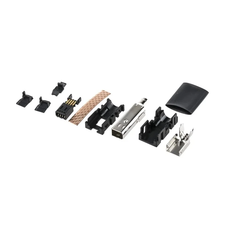 TE Connectivity Type I Cable Straight PCB Socket Male Shielded 8 Way 2013595-1