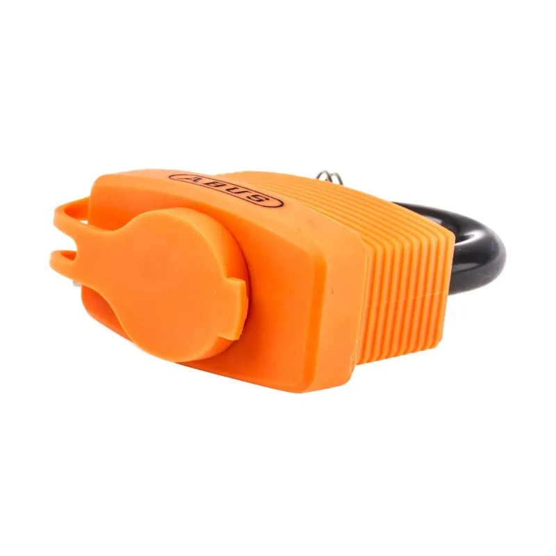 ABUS Keyed Aluminium, Steel Safety Padlock Weatherproof 8 mm Shackle Diameter 24.5 mm Shackle Length 53 mm 70AL/45 ORANGE KA