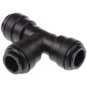 John Guest PM Series Pneumatic Fitting Push-in 12 mm Tee Tube-to-Tube Adapter PM0212E