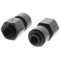 John Guest Acetal Fitting 1/4 in PM450612E