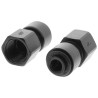 John Guest Acetal Fitting 1/4 in PM450612E