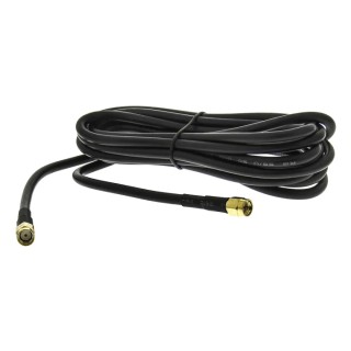 RF Solutions CBA Series Coaxial Cable Male SMA to Male RP SMA 3 m 50 Ω Black Jacket CBA-SMA-SMA30
