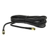 RF Solutions CBA Series Coaxial Cable Male SMA to Male RP SMA 3 m 50 Ω Black Jacket CBA-SMA-SMA30