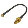 RF Solutions Coaxial Cable Female SMA to Female MMCX 100 mm CBA-SMA-MMCXRA