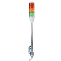 Schneider Electric Harmony XVC4 Series Red, Green, Amber LED Signal Tower 3 Lights 24V AC/DC 