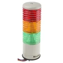 Schneider Electric Harmony XVC6 Series Signal Tower Buzzer 3 Lights Green, Red, Amber LED 24V AC/DC Surface Mount 