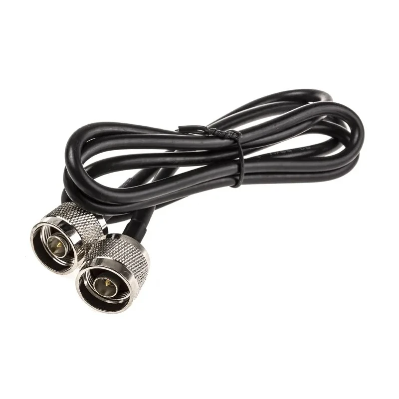 RF Solutions Coaxial Cable with Male Type N to Male Type N Connectors 1 m 50 Ω CBA-NM-NM1