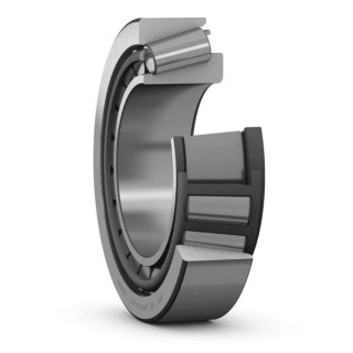 SKF Tapered Roller Bearing 110 mm Inside Diameter 170 mm Outside Diameter Steel Cage Sheet Metal 32022 X