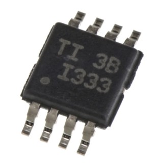 Texas Instruments Instrumentation Amplifier , 0.025 mV Offset Voltage, 150 kHz Bandwidth, 75 μA Supply Current INA333AIDGKT