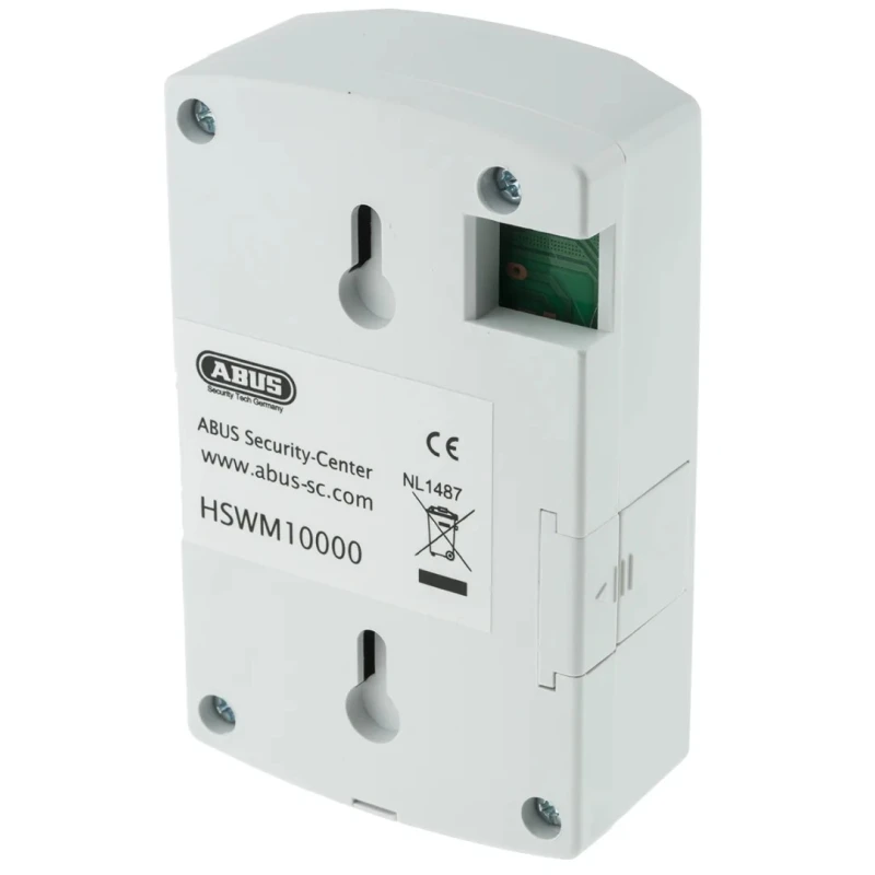 ABUS Security-Center Flood Detector 85 dB, Resistive Sensor, Push Terminal Connection HSWM10000
