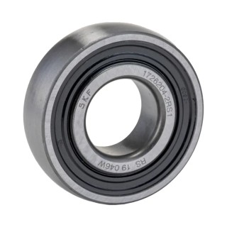 SKF Bearing Insert 20 mm Inside Diameter 47 mm Outside Diameter Steel Sealed Cylindrical Bore 1726204-2RS1