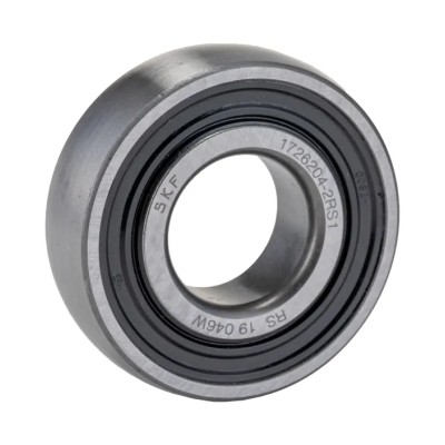 SKF Bearing Insert 20 mm Inside Diameter 47 mm Outside Diameter Steel Sealed Cylindrical Bore 1726204-2RS1