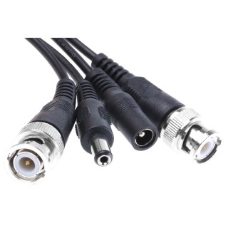 ABUS Security-Center Polyethylene Polyvinyl Chloride Video Combination Coaxial Cable 12V DC 10m TVAC40110