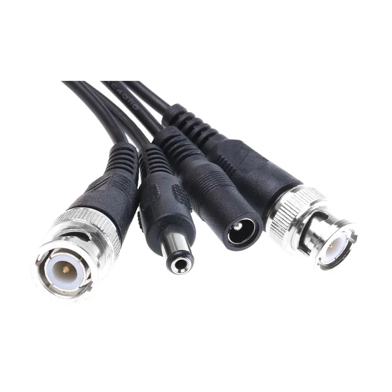 ABUS Security-Center Polyethylene Polyvinyl Chloride Video Combination Coaxial Cable 12V DC 10m TVAC40110