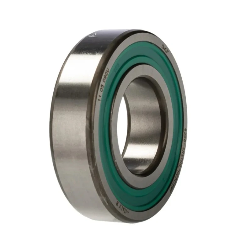 SKF Single Row Deep Groove Ball Bearing 30 mm ID, 62 mm OD, 16 mm Width, C3 Clearance, Non-Metallic 6206-2RZTN9/HC5C3WT