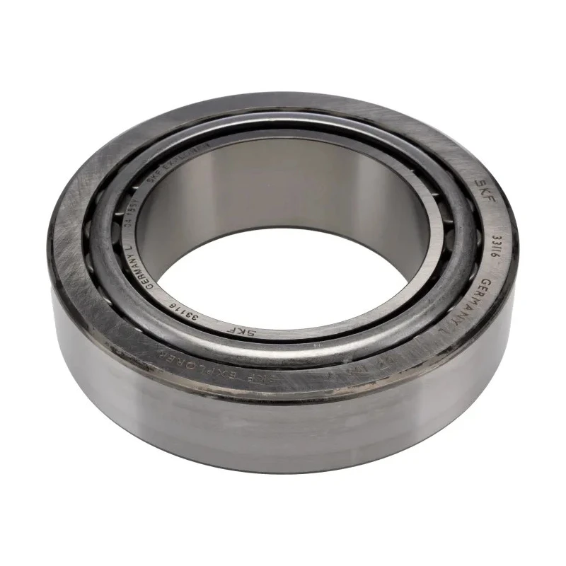 SKF Tapered Roller Bearing 80 mm Inside Diameter, 130 mm Outside Diameter, Shielded, Sheet Metal Cage 33116