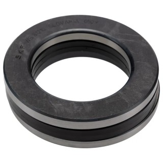 SKF Roller Bearing 50 mm ID, 78 mm OD, Steel Bearing Material, Non-Metallic Cage, 300 kN Static Load Rating, 91.5 81210 TN