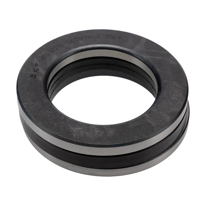 SKF Roller Bearing 50 mm ID, 78 mm OD, Steel Bearing Material, Non-Metallic Cage, 300 kN Static Load Rating, 91.5 81210 TN