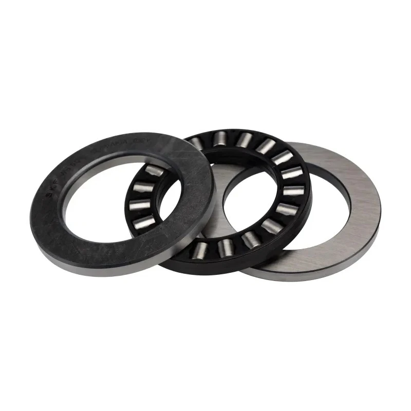 SKF Roller Bearing 50 mm ID, 78 mm OD, Steel Bearing Material, Non-Metallic Cage, 300 kN Static Load Rating, 91.5 81210 TN