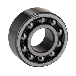 SKF Self-Aligning Ball Bearing 15 mm Inside Diameter 35 mm Outside Diameter Open Type Cage 2 Row 2202 ETN9