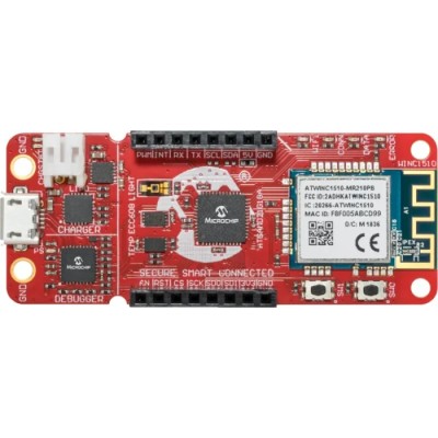 Microchip SAM-IoT WG Development Kit ARM Cortex M0+ Microcontroller with ATECC608A Crypto Authentication and EV75S95A
