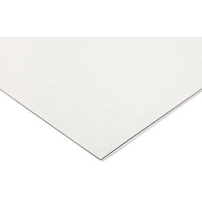 RS PRO Clear Polyethylene Terephthalate-G (PETG) Plastic Sheet 1.25m x 1.25m x 8 mm 704-8194