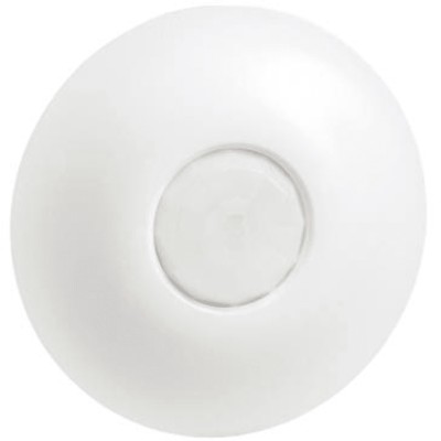 Legrand 3 Wires PIR Sensor White ABS 250V AC 102mm Diameter 0 488 99