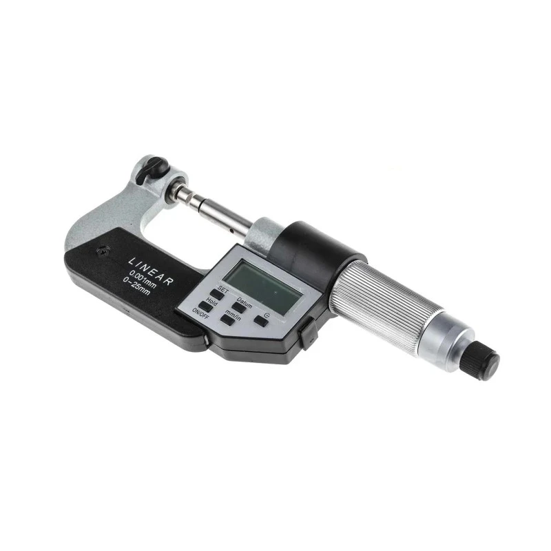 RS PRO Special Micrometre with Interchangeable Anvils, Digital LCD Display, Accuracy ±0.002 mm, Resolution 0.001 705-1279