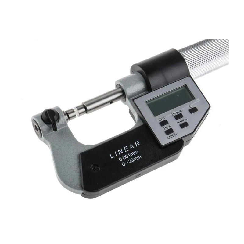 RS PRO Special Micrometre with Interchangeable Anvils, Digital LCD Display, Accuracy ±0.002 mm, Resolution 0.001 705-1279