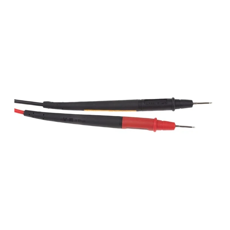 Fluke Multimeter Test Lead 1.2m, Banana Jack Connector, 10A Current, CAT III CAT II Safety TL175E