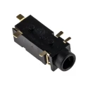 Switchcraft 3.5 mm Surface Mount Stereo Female Jack Connector 3A Solder Termination 35RASMT4BHNTRX