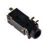 Switchcraft 3.5 mm Surface Mount Stereo Female Jack Connector 3A Solder Termination 35RASMT4BHNTRX