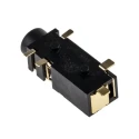 Switchcraft 3.5 mm Surface Mount Stereo Female Jack Connector 3A Solder Termination 35RASMT4BHNTRX