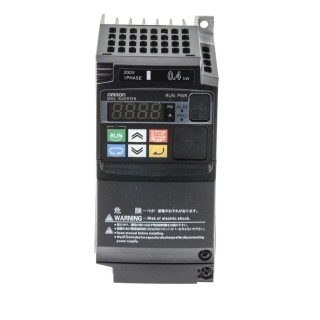 Omron Inverter Drive 400 W 1 Phase MX2 Series 230V AC 17.5 A 3G3MX2-AB004-EV2