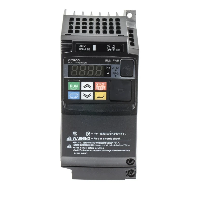 Omron Inverter Drive 400 W 1 Phase MX2 Series 230V AC 17.5 A 3G3MX2-AB004-EV2