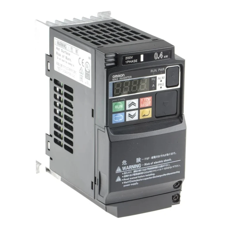 Omron Inverter Drive 400 W 1 Phase MX2 Series 230V AC 17.5 A 3G3MX2-AB004-EV2