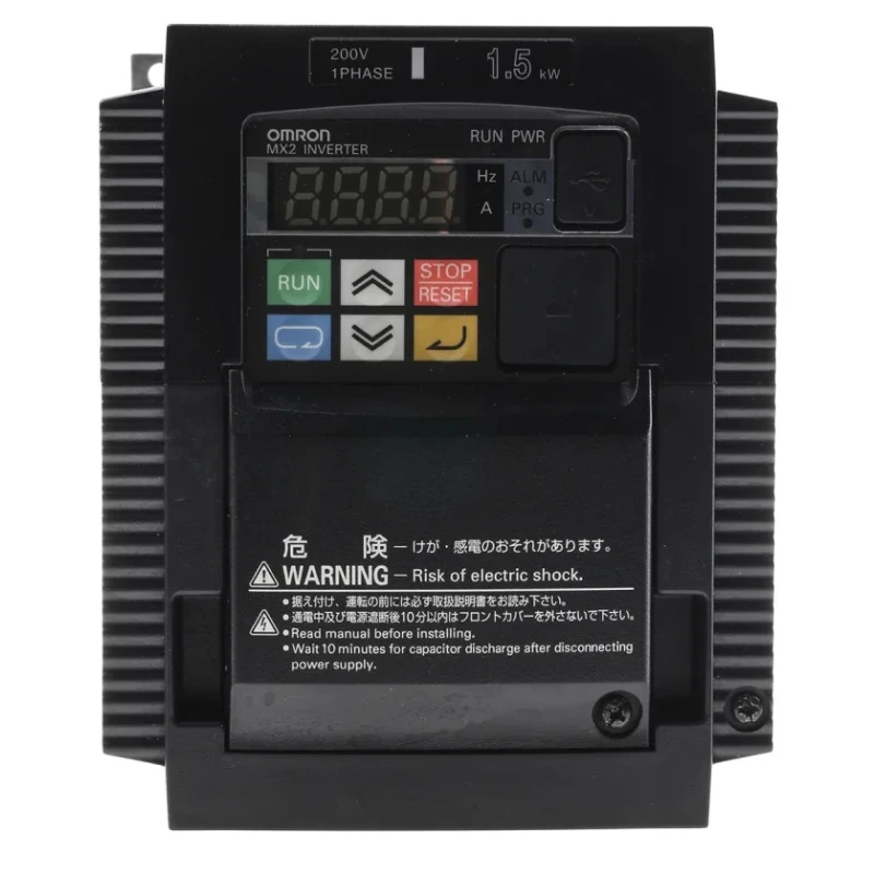Omron Inverter Drive, 1.5 kW Power Rating, Single Phase 230V AC, Panel Mount, IP20, 3G3MX2-AB015-EV2