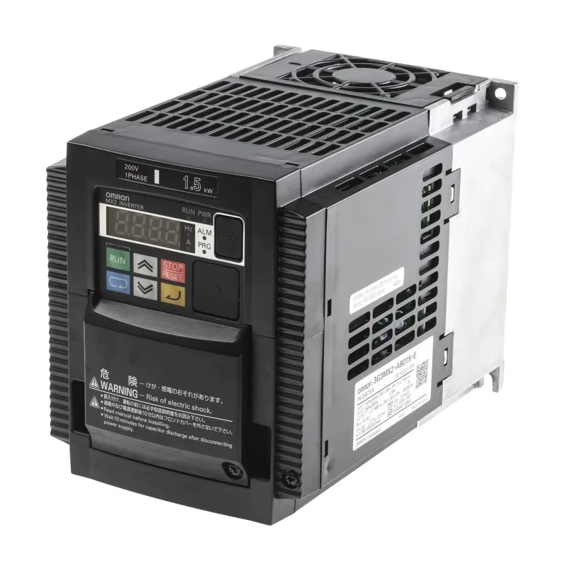 Omron Inverter Drive, 1.5 kW Power Rating, Single Phase 230V AC, Panel Mount, IP20, 3G3MX2-AB015-EV2