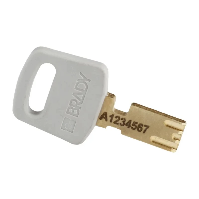 Brady Silver Padlock Anodised Aluminium Steel 6.35 mm Shackle Diameter 76.2 mm 150283