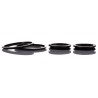 SKF Nitrile Rubber (NBR) with Steel Element V-Ring Seal Ring Seal 45 mm ID 70.5 mm OD TSN 510 A