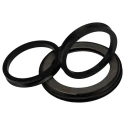 SKF Nitrile Rubber (NBR) with Steel Element V-Ring Seal Ring Seal 60 mm ID 85.5 mm OD Thickness 11.8 mm TSN 513 A