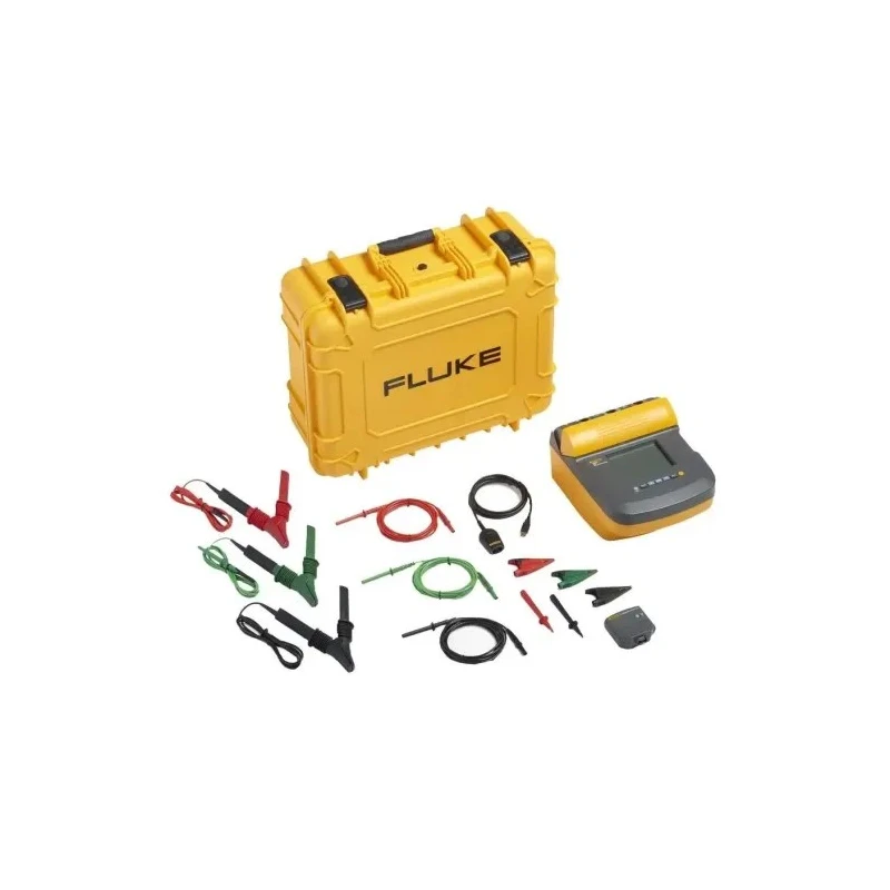 Fluke Insulation Tester 250 V Min, 5 kV Max, 1 TΩ Range, CAT IV 600 V, CAT III 1000 V FLUKE 1550C/KIT