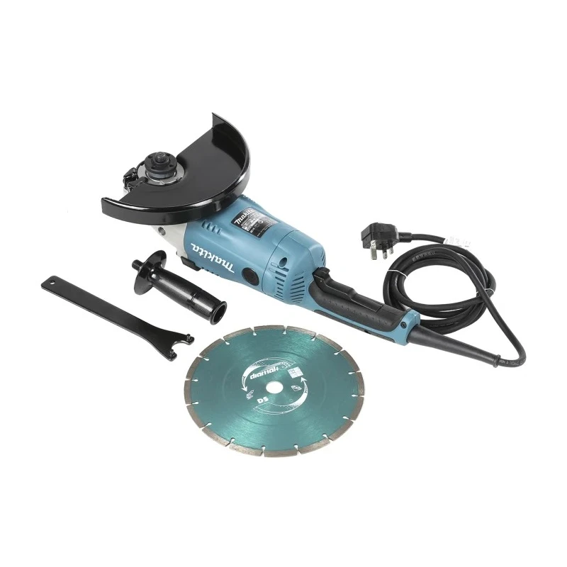 Makita Angle Grinder 230 mm Disc Size 2.2 kW 240 V Brushed Motor GA9020KD/2