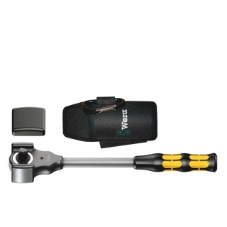 Wera Koloss 1/2 in Ratchet with Comfort Grip Handle, 341mm Length 05003692001