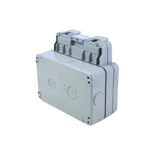 MK Electric 13A Grey 2 Gang Flush Mount Switched Plug Socket Type G British Standard K56482GRY