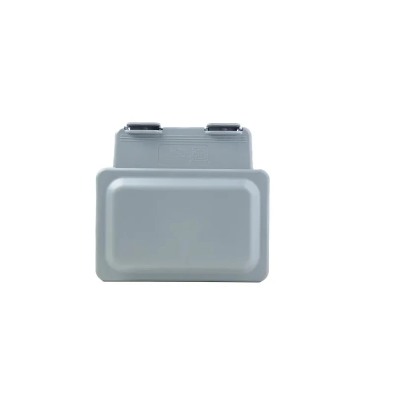 MK Electric 13A Grey 2 Gang Flush Mount Switched Plug Socket Type G British Standard K56482GRY
